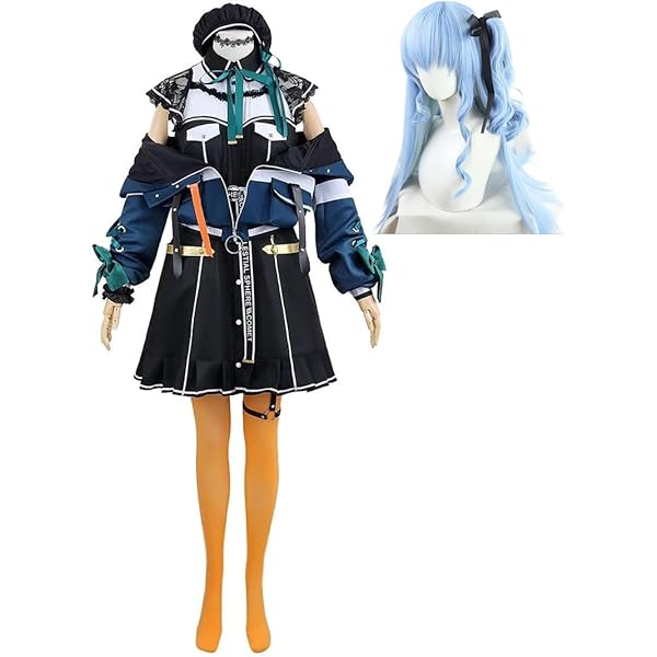 Amazon.co.jp: [KWAYA] 星街すいせい コスプレ衣装+ウィッグ/(靴別売り